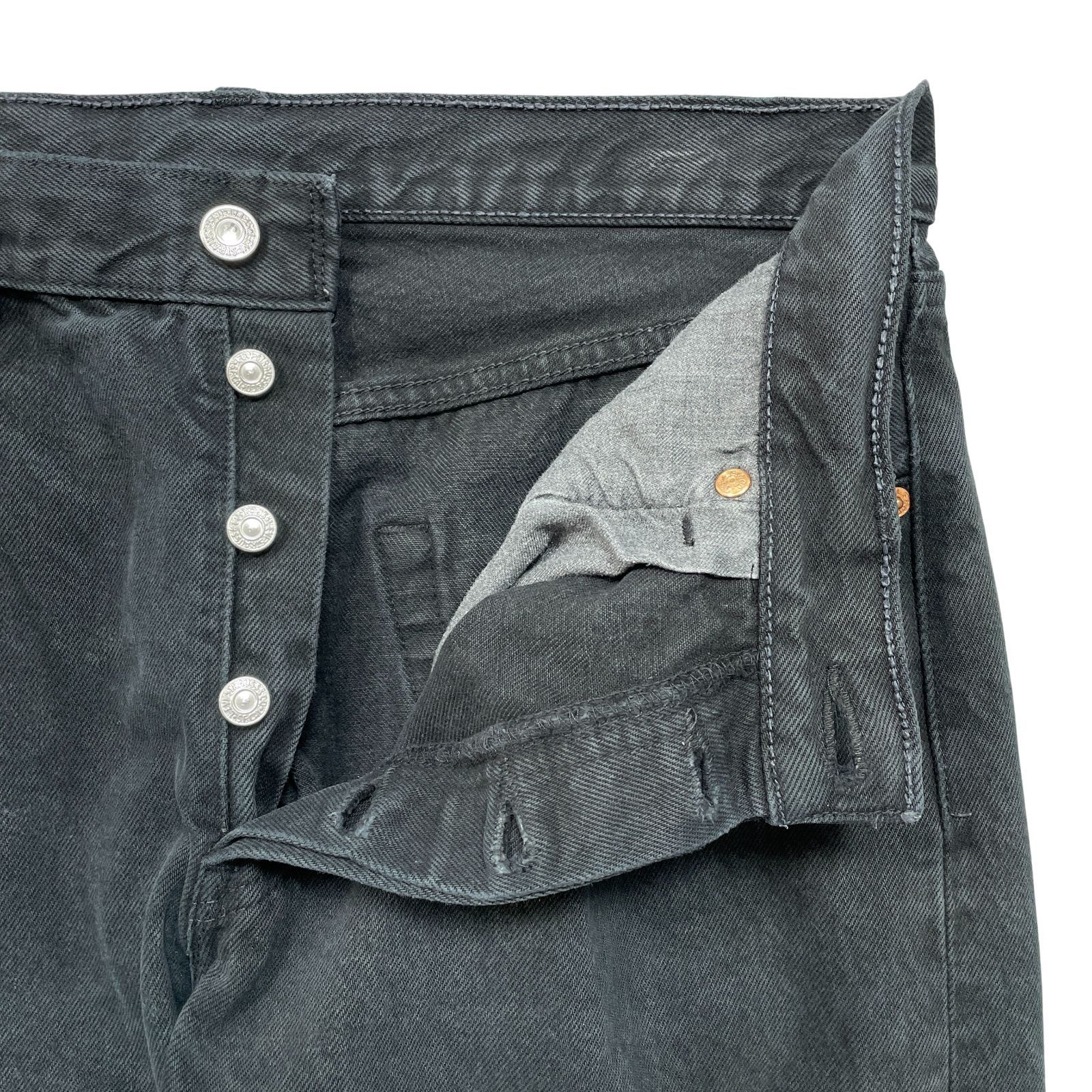 USA 古着 Levis リーバイス 501 ストレート ブラック ジーンズ 