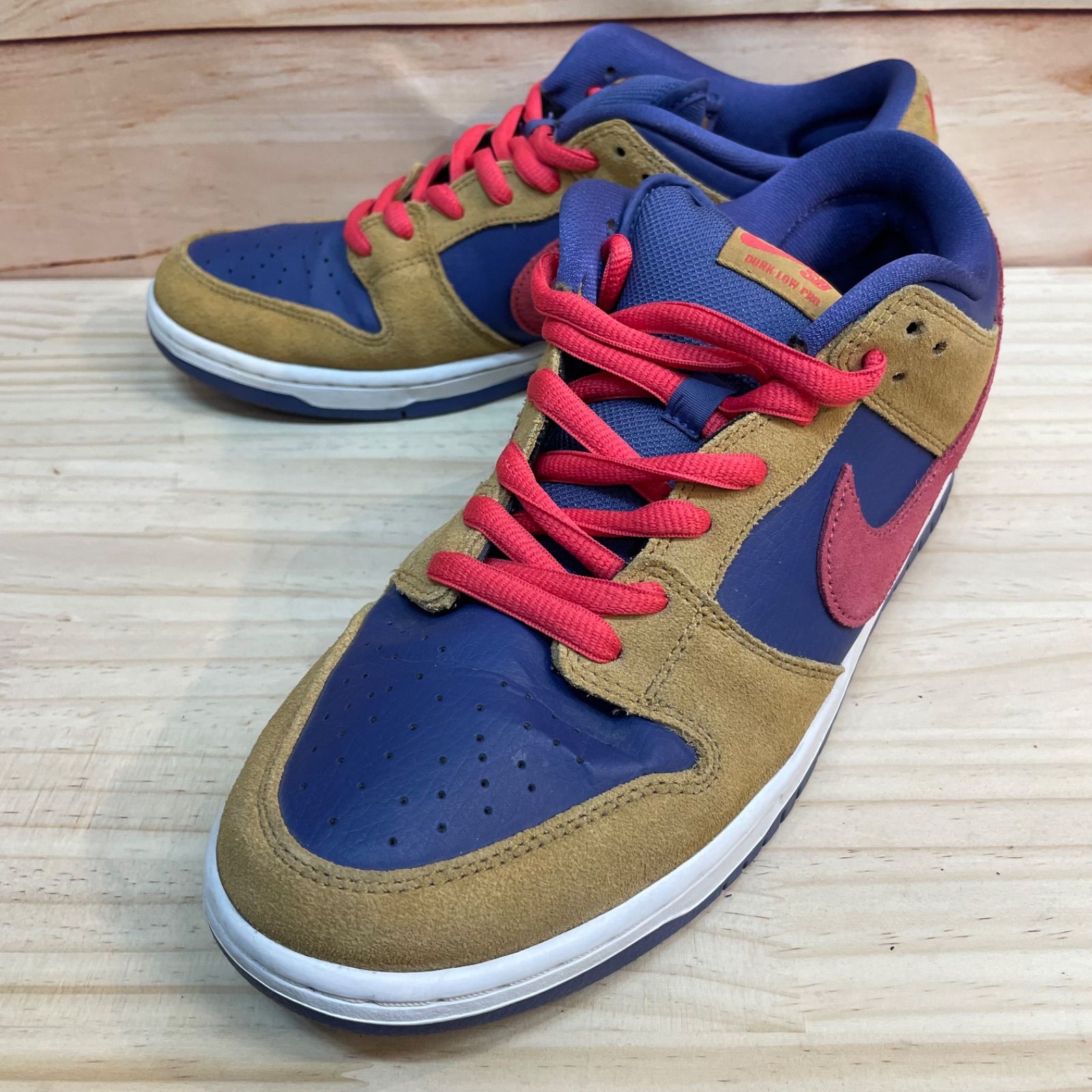 NIKE ナイキ SB ダンク ロー プロ ウィートアンドパープル - メルカリ