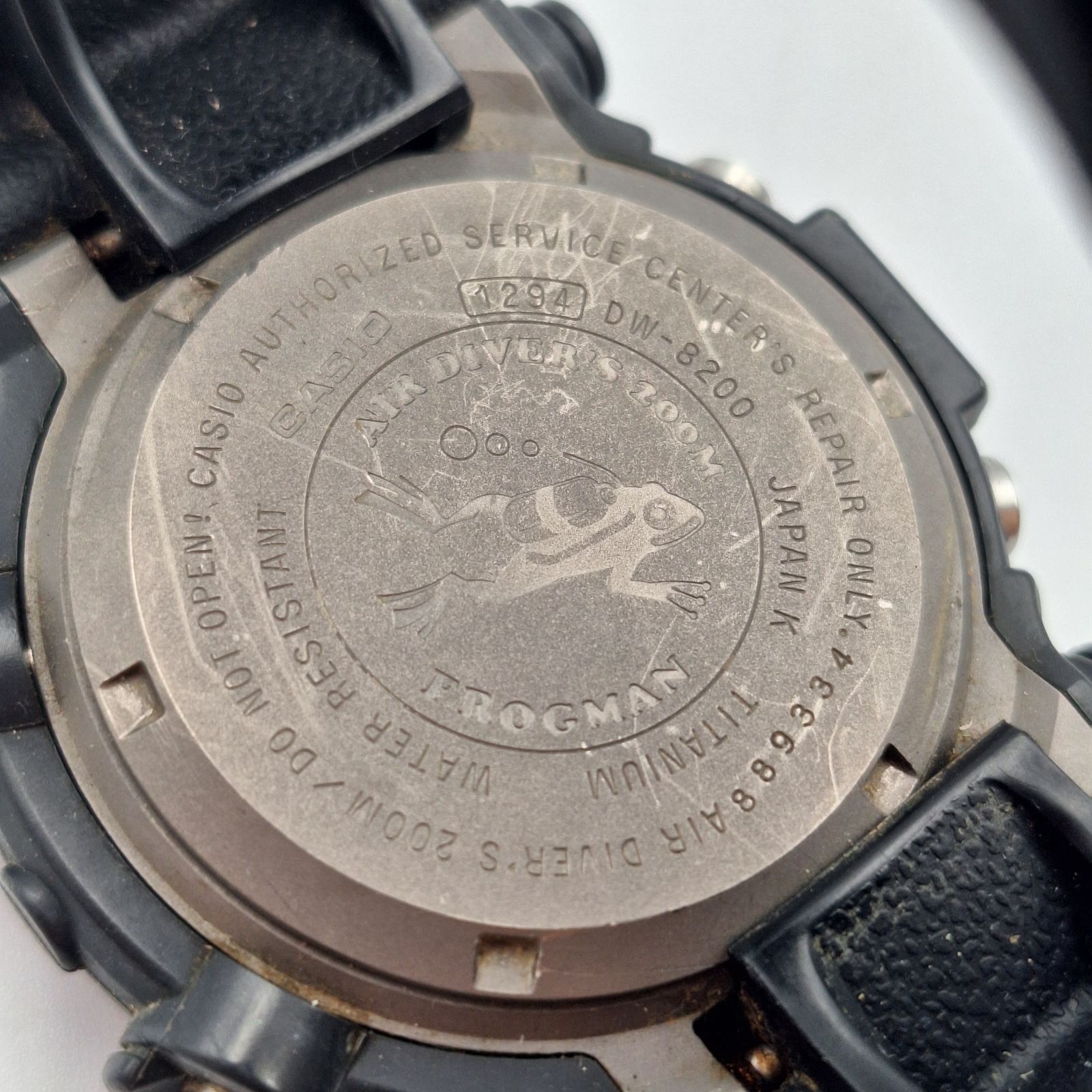CASIO G-SHOCK DW-8200 1294 FROGMAN フロッグマン カシオ Gショック
