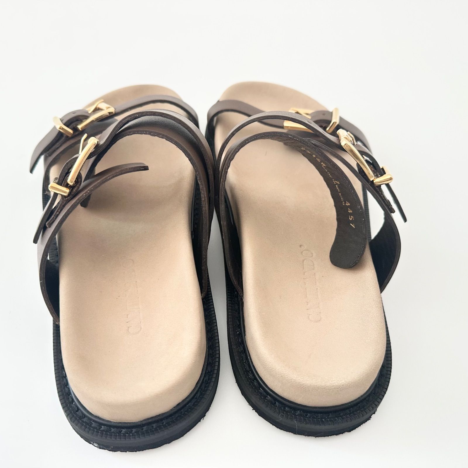 CAMINANDO カミナンド サンダル DOUBLE BUCKLE SANDALS ダブルバックル