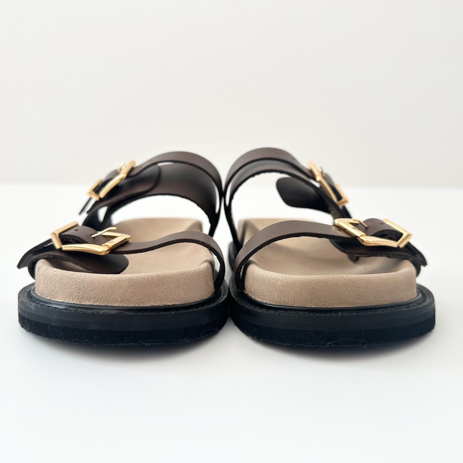 CAMINANDO カミナンド サンダル DOUBLE BUCKLE SANDALS ダブルバックル