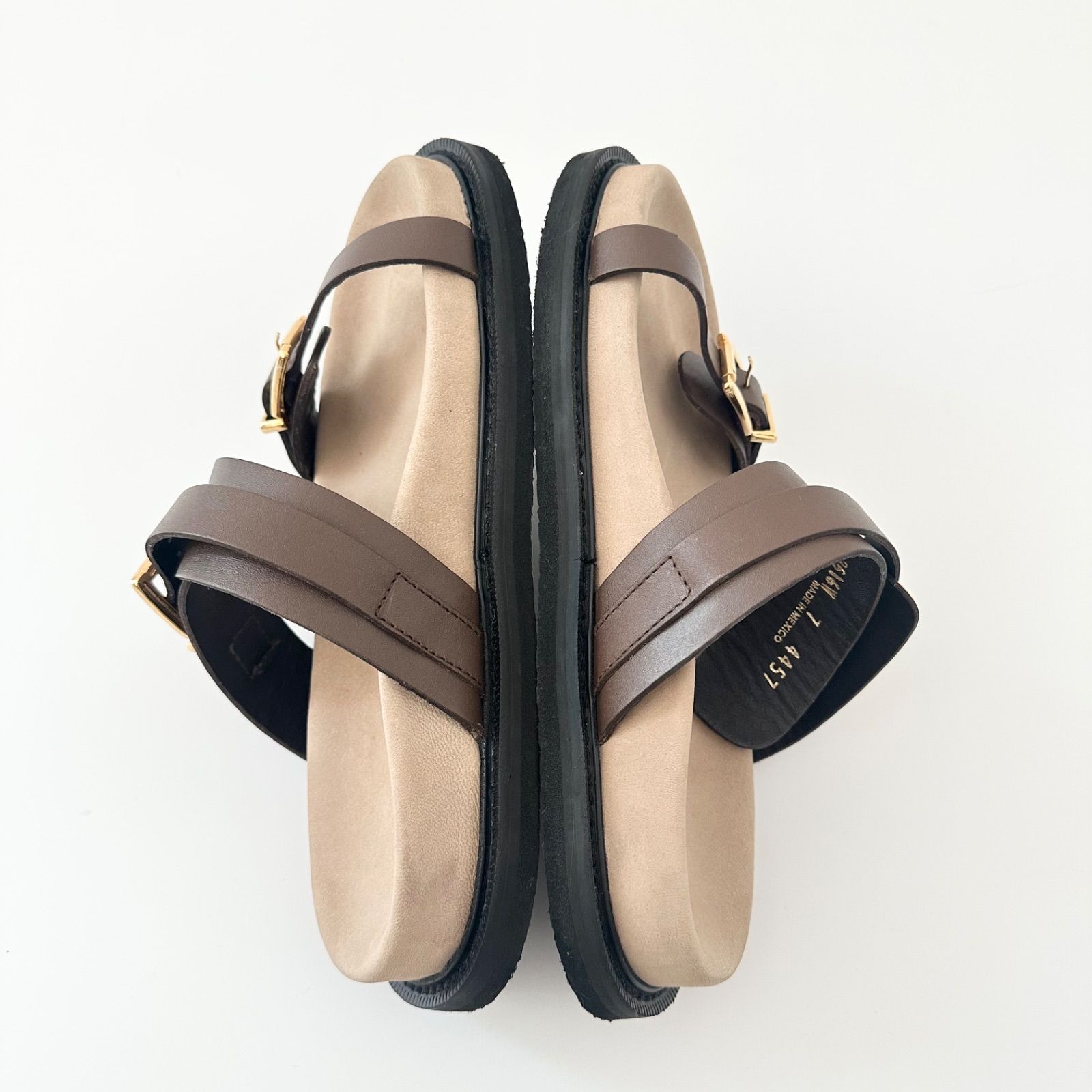 CAMINANDO カミナンド サンダル DOUBLE BUCKLE SANDALS ダブルバックル