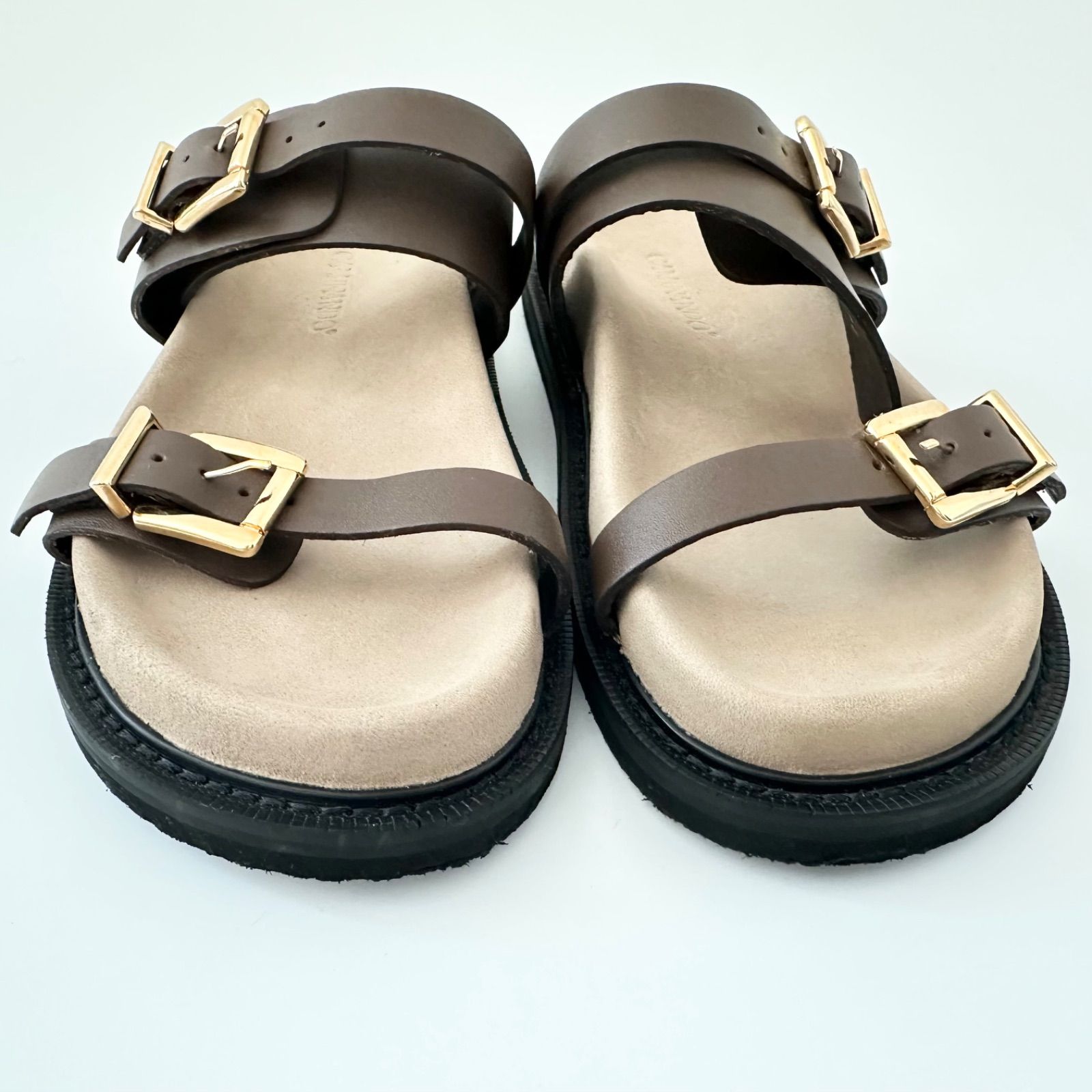 CAMINANDO カミナンド サンダル DOUBLE BUCKLE SANDALS ダブルバックル