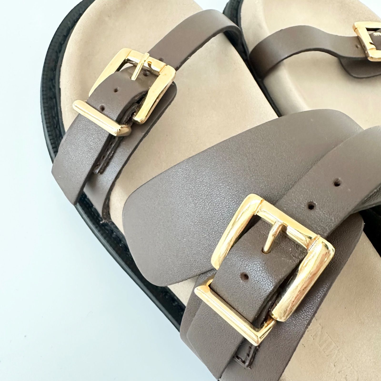 CAMINANDO カミナンド サンダル DOUBLE BUCKLE SANDALS ダブルバックル