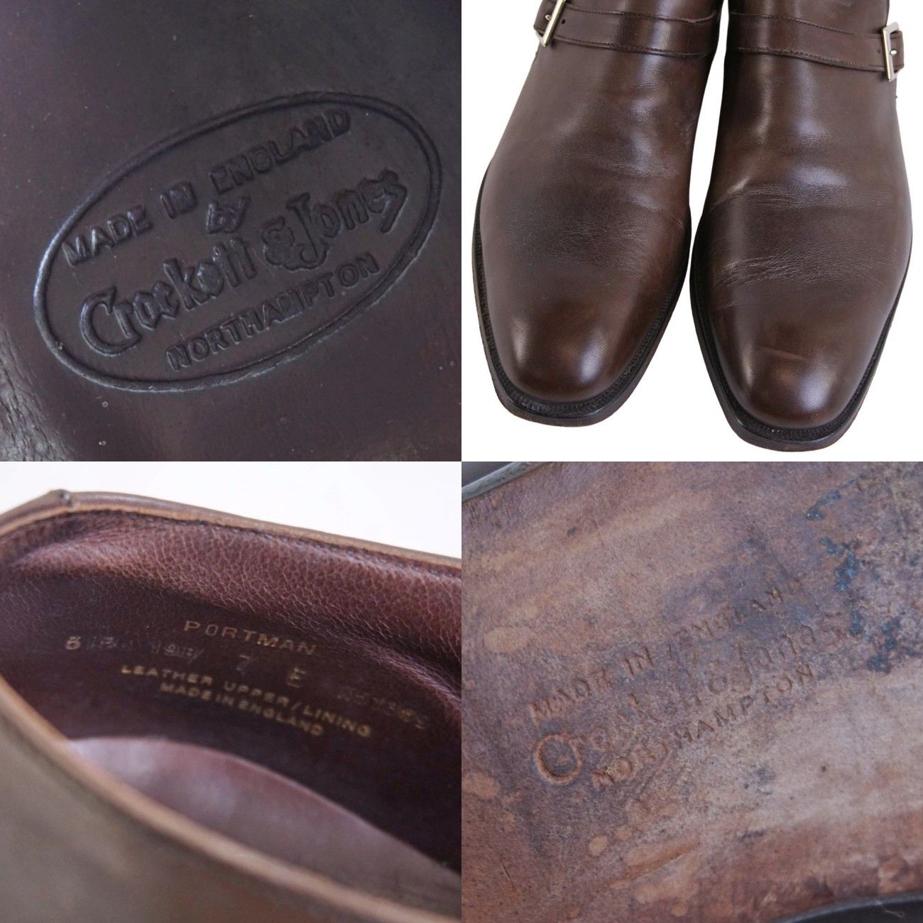 クロケット&ジョーンズ Crockett&Jones レザーシューズ ポートマン 