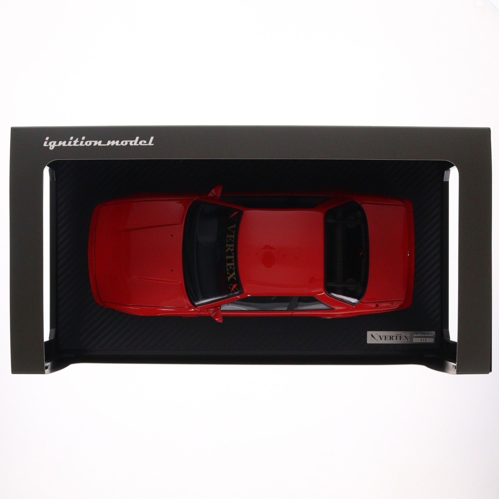 1/18 VERTEX S13 Silvia Red 完成品 ミニカー(IG3584) ignition model 