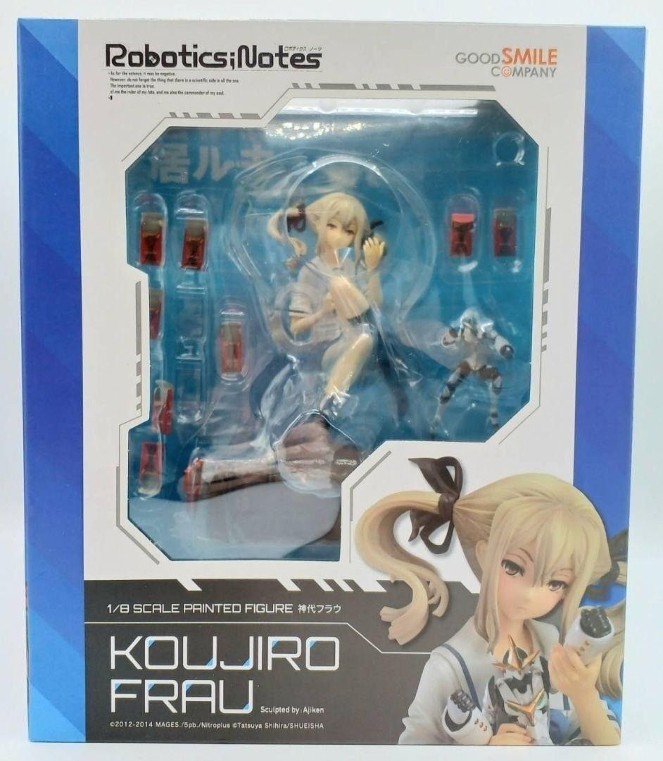 【新品未開封】ロボティクスノーツ　神代フラウ　フィギュア 未開封】 ロボティクス・ノーツ 神代 フラウ 1/8 スケール フィギュア #ma