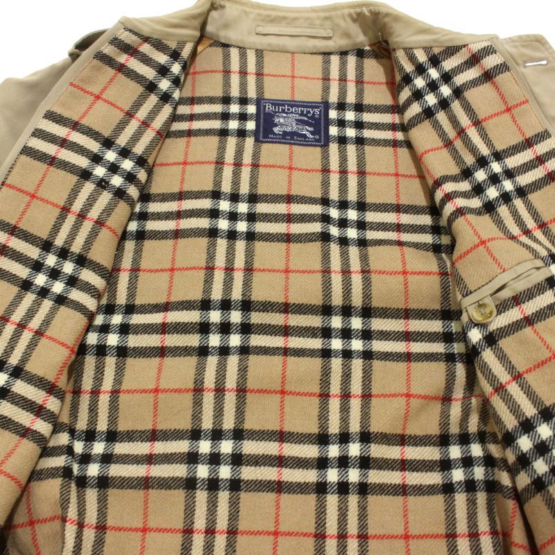 80s イギリス製 vintage BURBERRY ジャケット メンズ XLサイズ相当