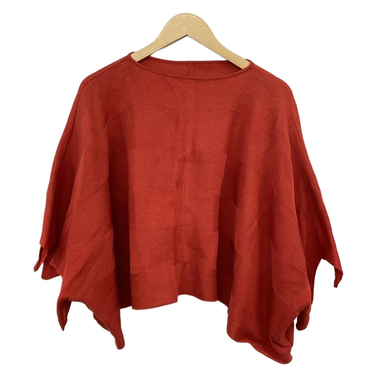 ISSEYMIYAKE(イッセイミヤケ) 七分袖セーター サイズ2 M レディース美 