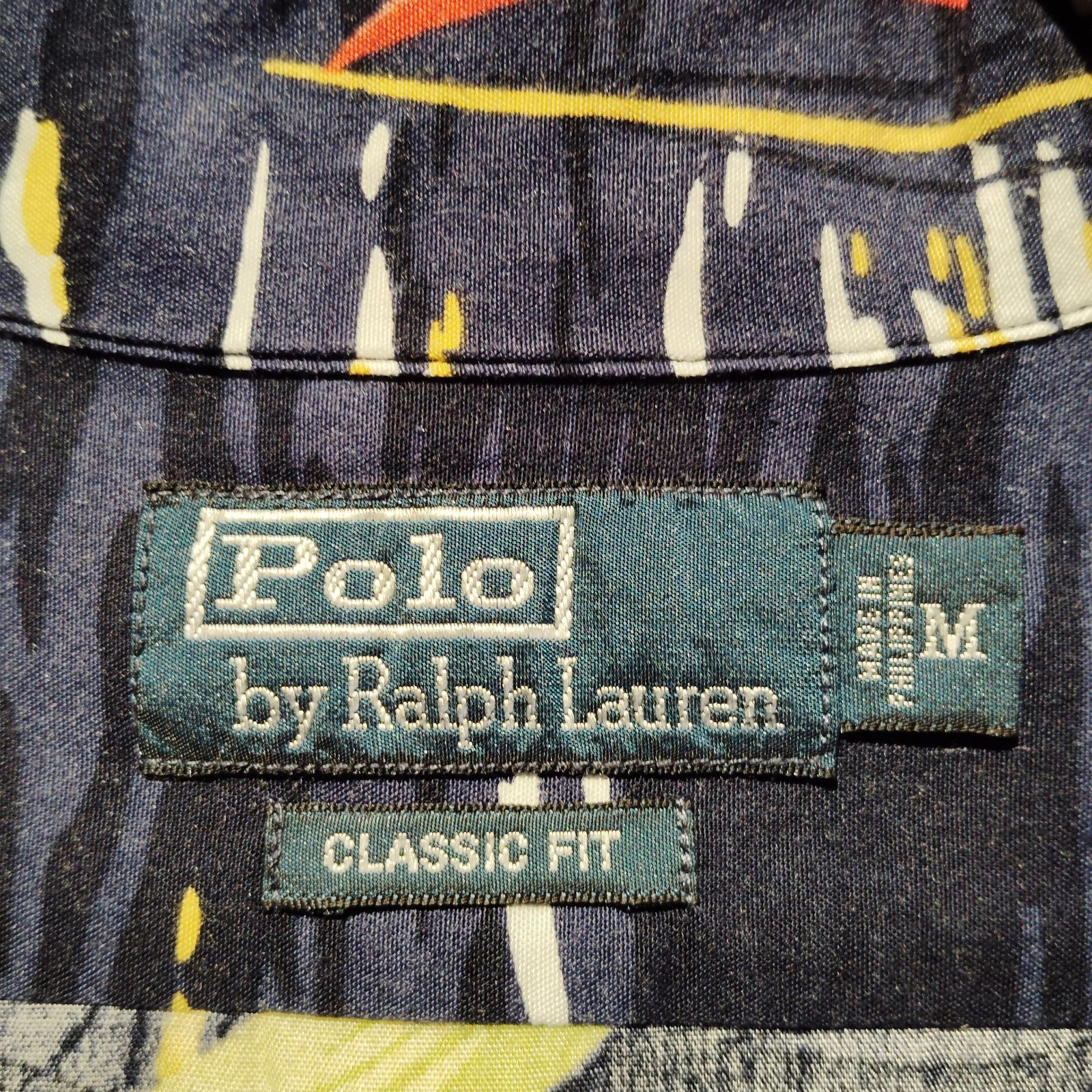 Polo Ralph Lauren 90s ヨット柄アロハシャツ ポロラルフローレン