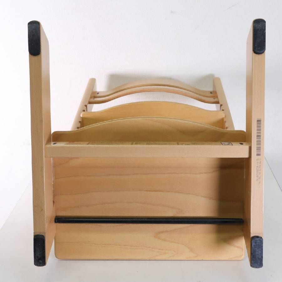 極美品✨ 新型 ストッケ トリップトラップ シリアル6 ナチュラル ベビー STOKKE ストッケ トリップトラップチェア ナチュラル 新型 穴無し