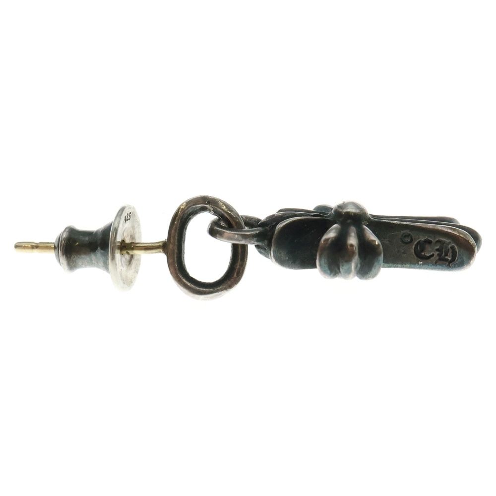 クロムハーツBBYF PPRCHN ベイビーファットクロス ドロップピアス925 CHROME HEARTS (クロムハーツ) BBY F PPRCHN ベイビーファットクロス