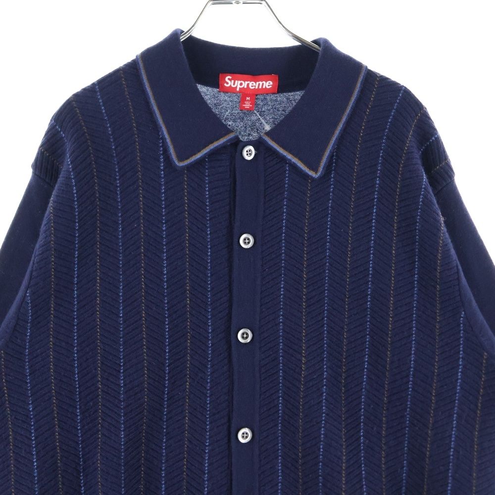 SUPREME (シュプリーム) 25SS Herringbone Cardigan ヘリンボーン 