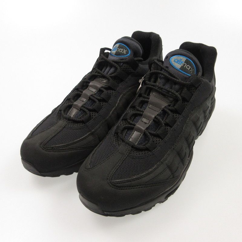 【姫路東店】 中古 NIKE | ナイキ スニーカー AIR MAX 95 BLACK/IMPERIAL BLUE CJ7553-001 ブラック 30cm 【126】 姫路東店】 中古 NIKE | ナイキ スニーカー AIR MAX 95 BLACK/IMPERIAL
