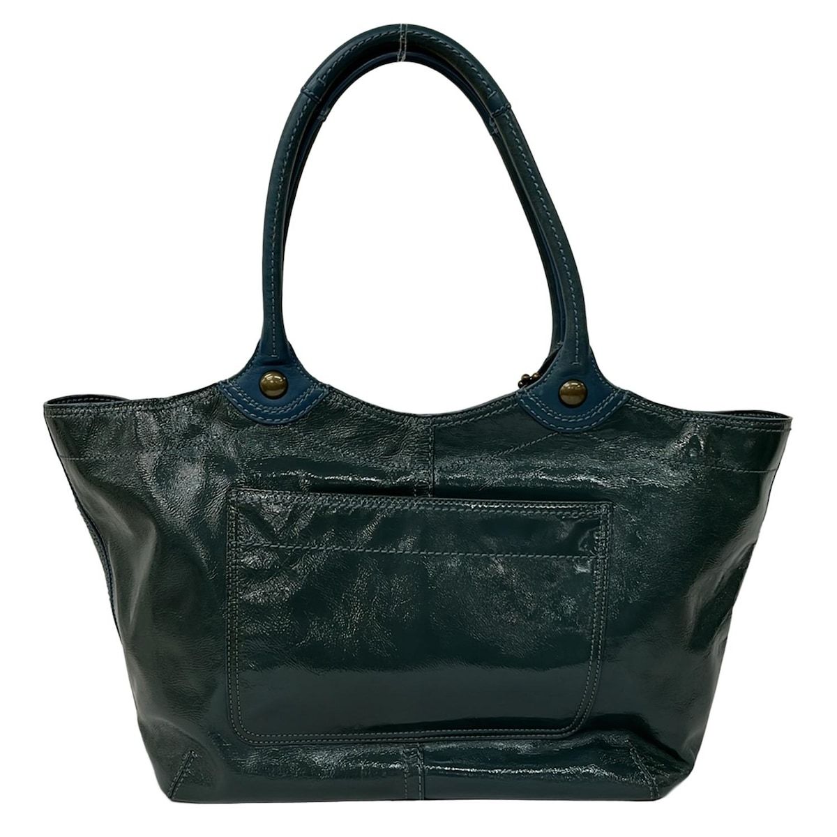 COACH(コーチ) トートバッグ ブリーカーパテントレザーラージトート 