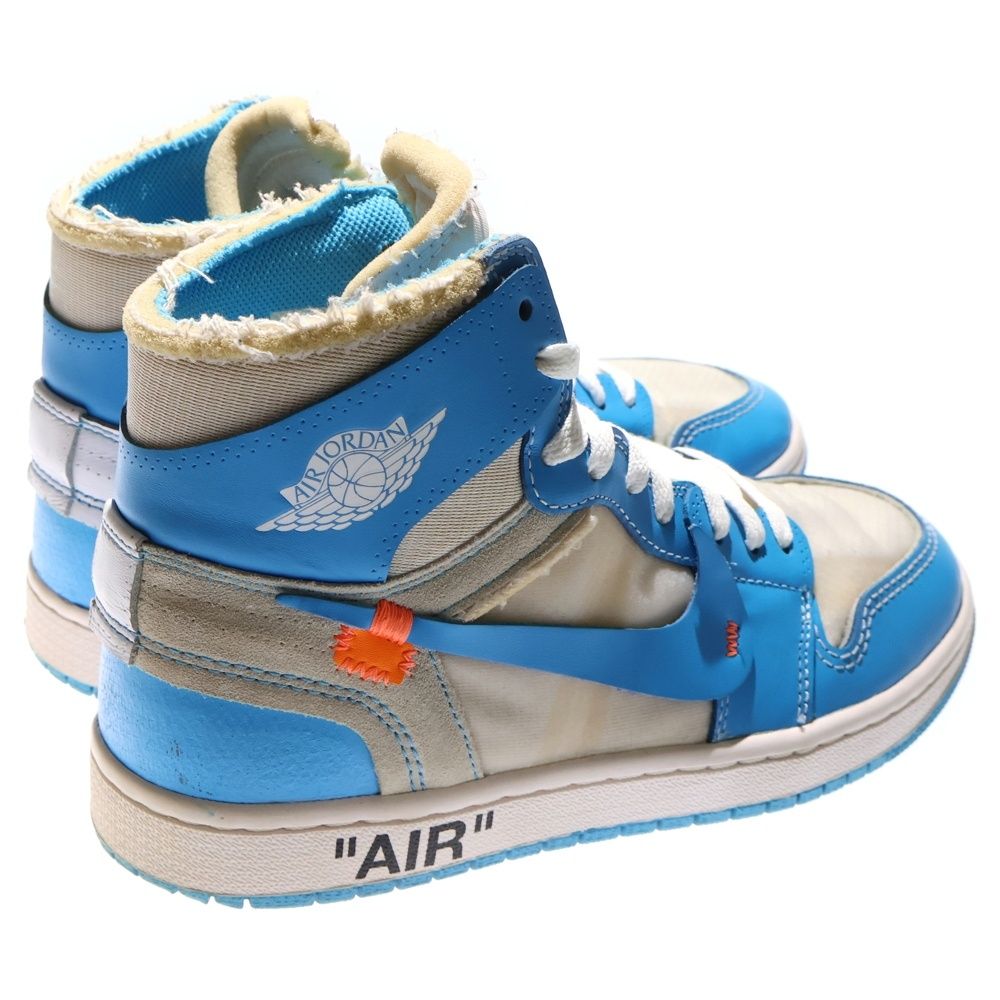 NIKE (ナイキ) ×OFF-WHITE AIR JORDAN 1 POWDER BLUE UNC AQ0818-148 