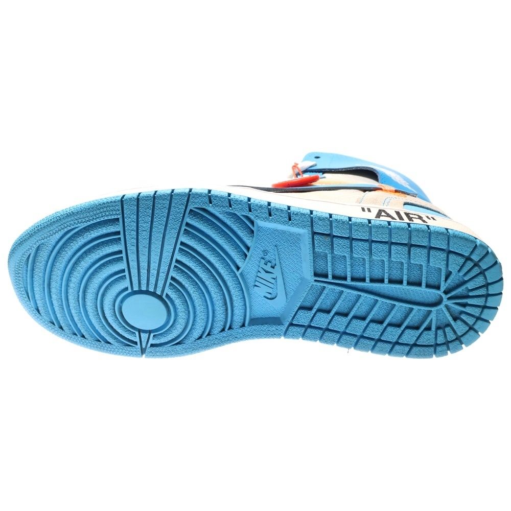 NIKE (ナイキ) ×OFF-WHITE AIR JORDAN 1 POWDER BLUE UNC AQ0818-148 
