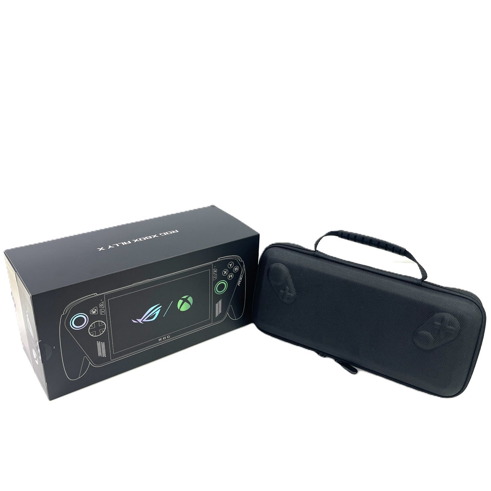 【中古品】ASUS ROG XBOX ALLY X エイスース・アールオージー エックスボックス エライ・エックス RC73XA-Z2E24G1T 専用収納キャリングケース 2点セット ゲーム機 本体 GM