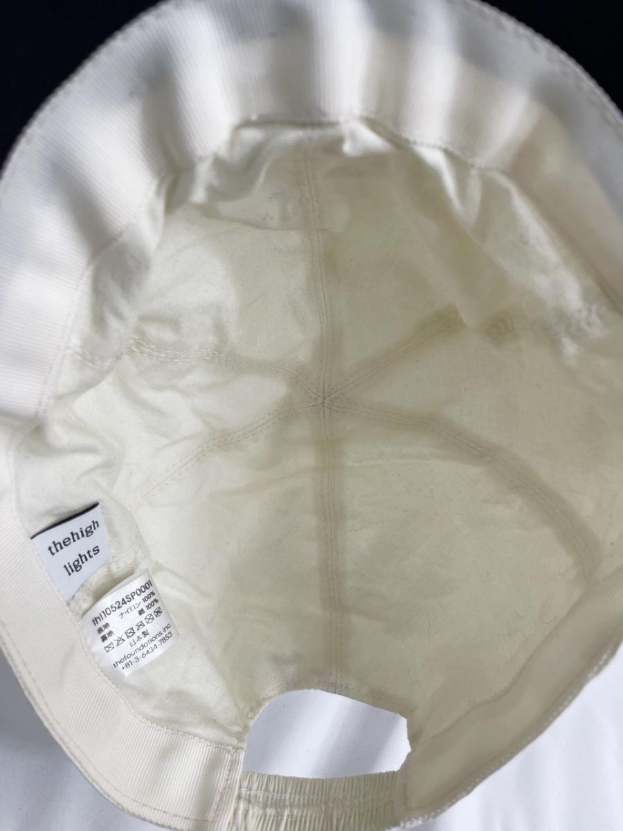 thehighlights ザハイライツキャップ　新品未使用　定価18,700円 the high lights ザハイライツ 撥水加工・UVカット soft cap キャップ