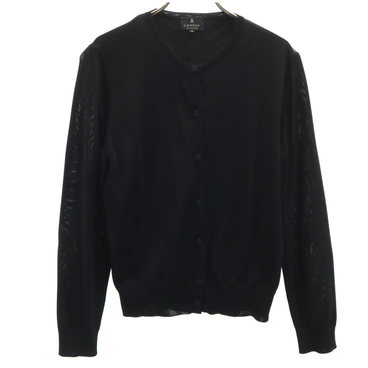 LANVIN LA COLLECTION ランバンコレクション 日本製 長袖 カーディガン 