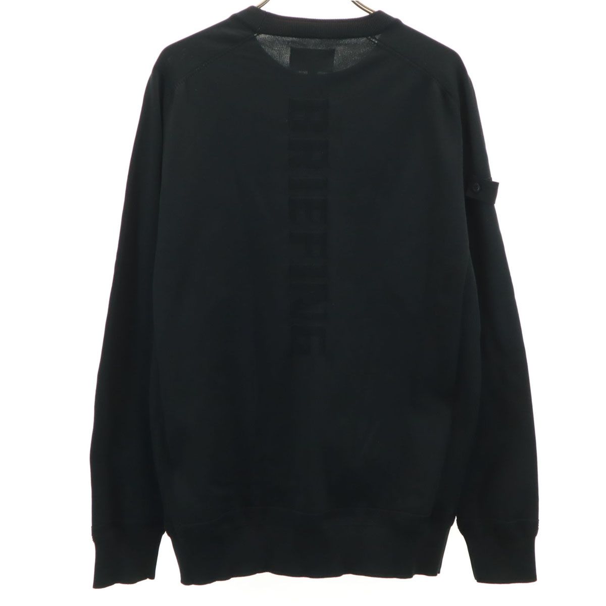 美品 BRIEFING ブリーフィング ゴルフ 長袖 クルーネック ニット M 