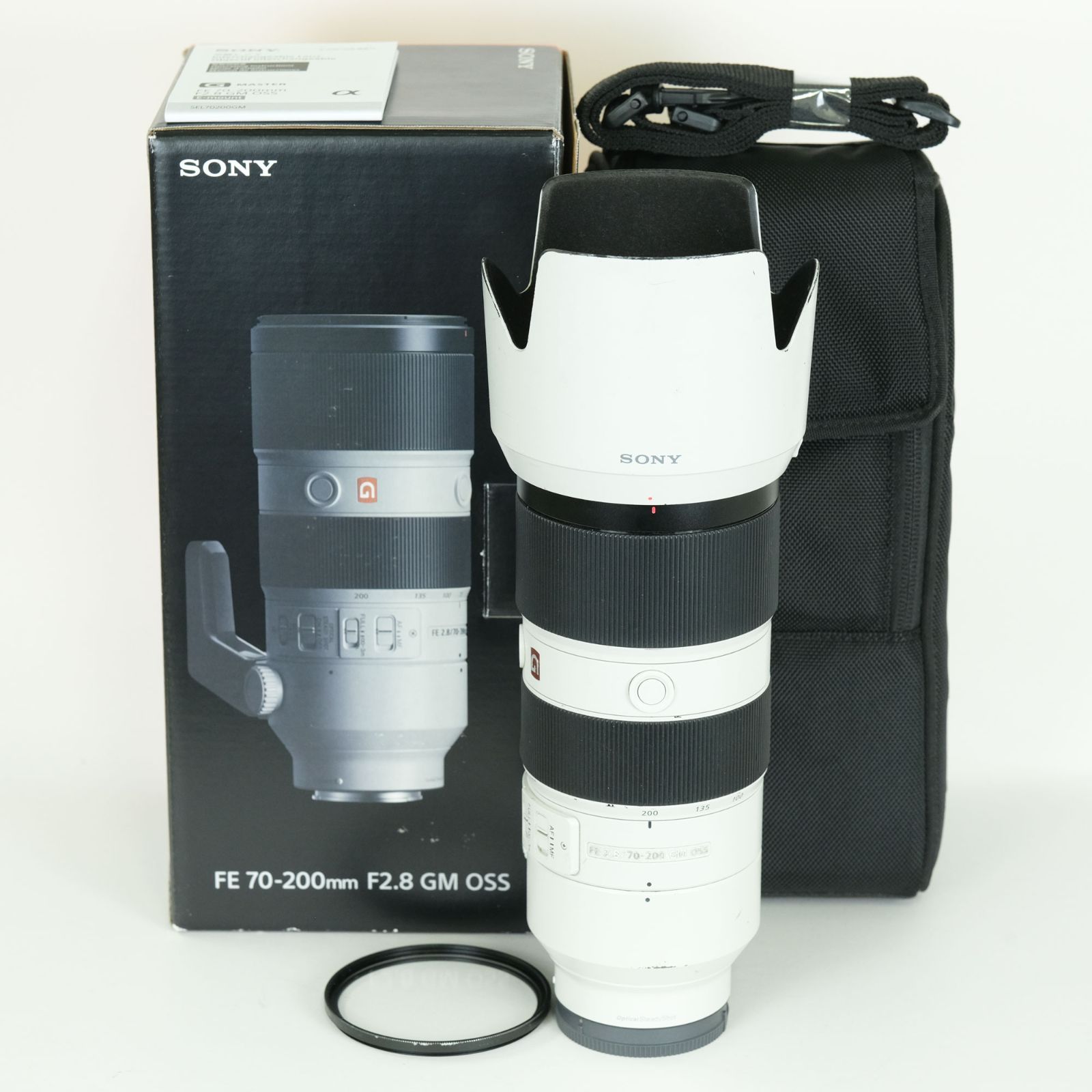 並品 | フィルター付] SONY FE 70-200mm F2.8 GM OSS SEL70200GM 