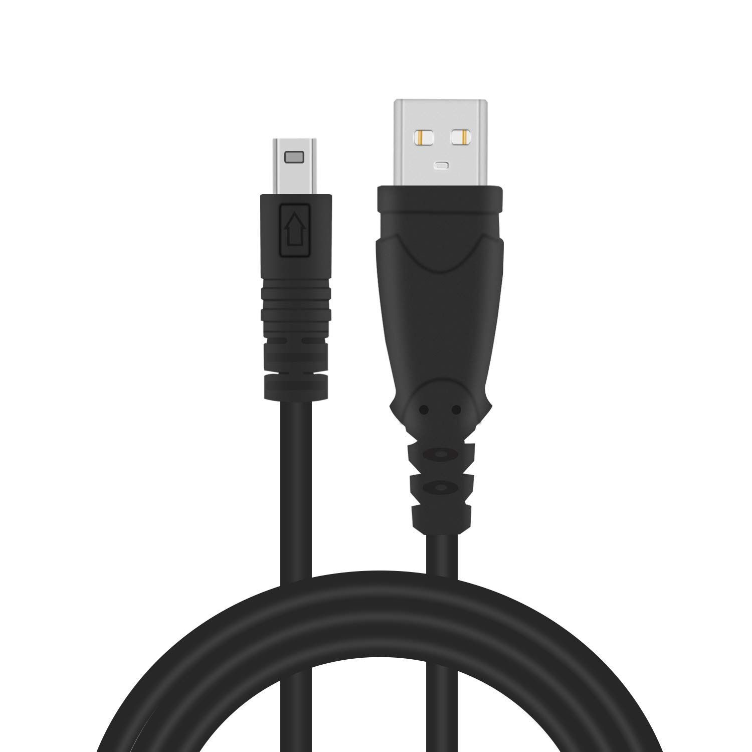 [Inventory Disposal] Compatible Nikon UC-E16 UC-E17 SLR DSLR Replacement USB Cable Camera Transfer Data Sync Charging Cord 8 Pin D3300 D750 D7200 Coolpix UC-E23 L340 L32 A10 P520 UC-E6 S6000 S