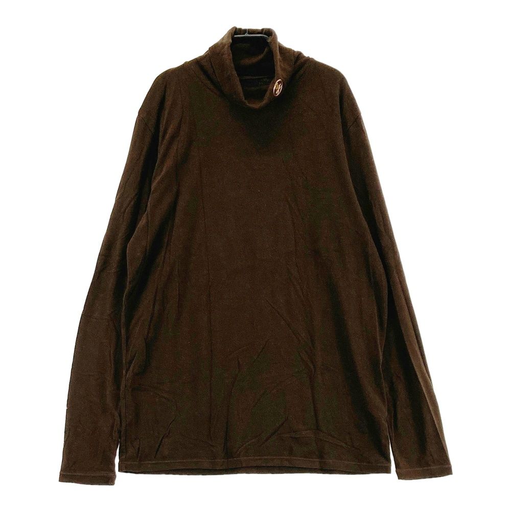 美品　マークアンドロナ　ブラック長袖シャツ　50サイズ サイズ：50 MARK&LONA マークアンドロナ タートルネック 長袖Tシャツ