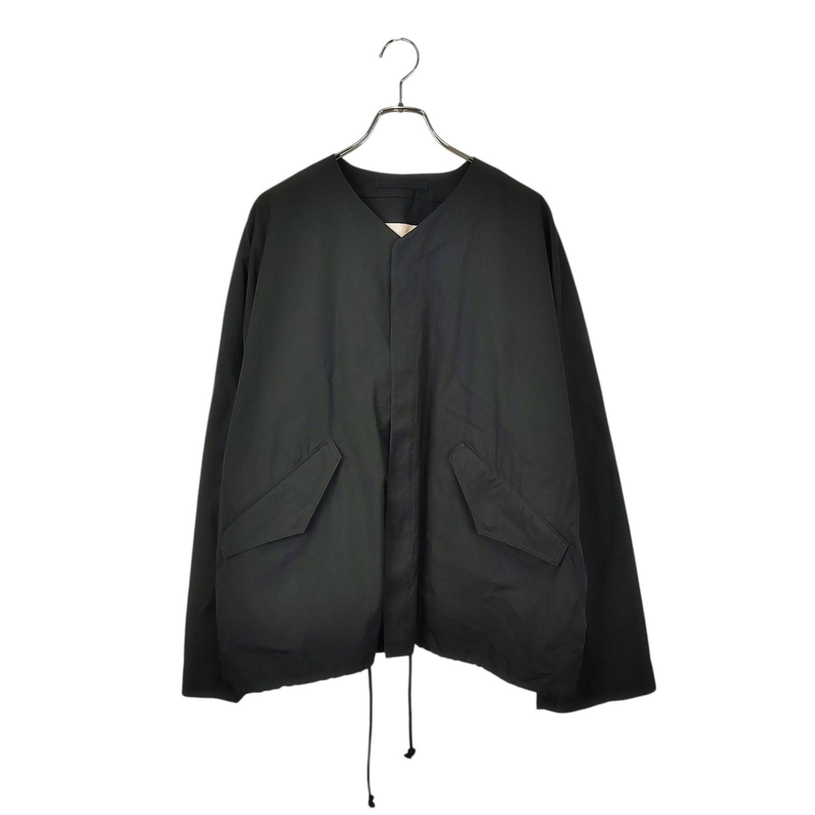JIL SANDER ジルサンダー 22SS ノーカラー コットン ジャケット 