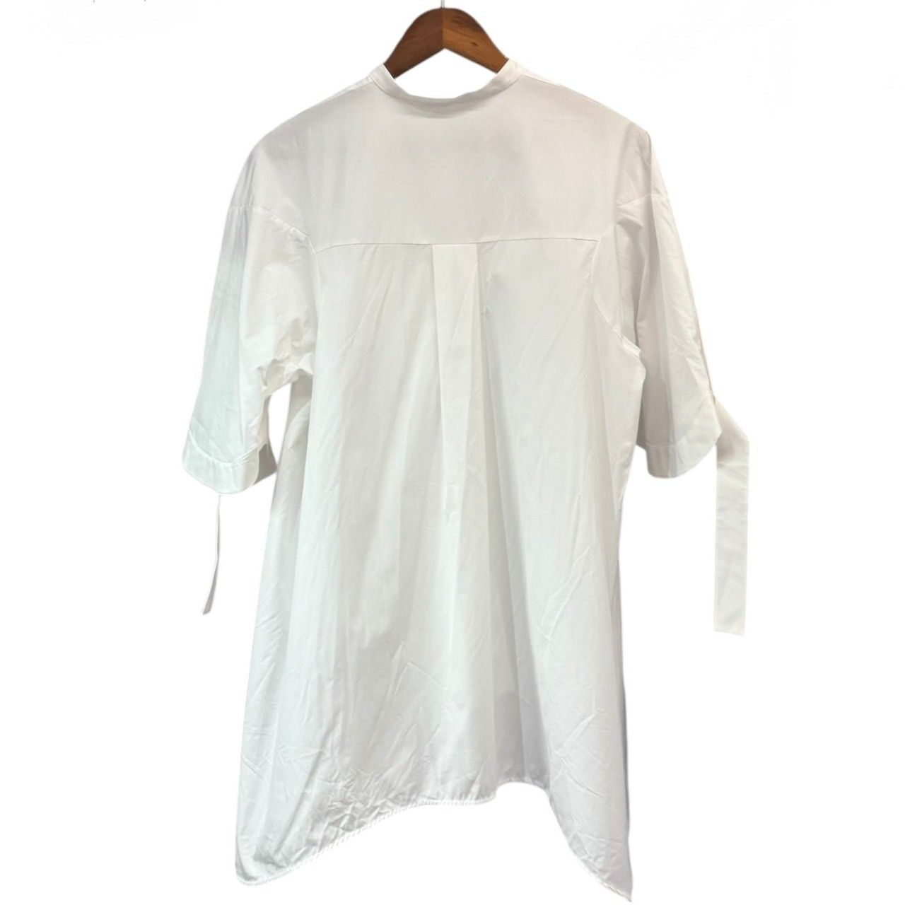 ENFOLD エンフォルド 25AW NOTE SHIRT バンドカラー半袖シャツ