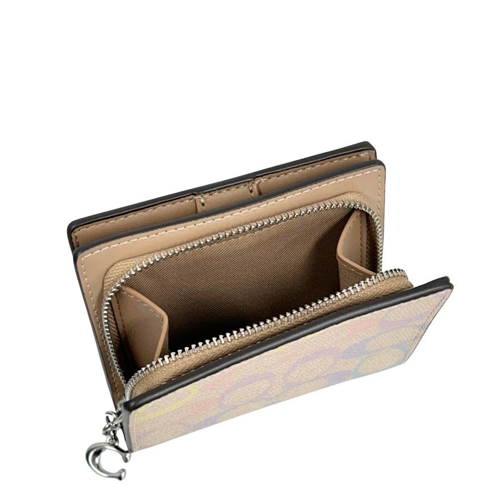 コーチ 財布 レディース COACH 折り財布 レインボー シグネチャー
