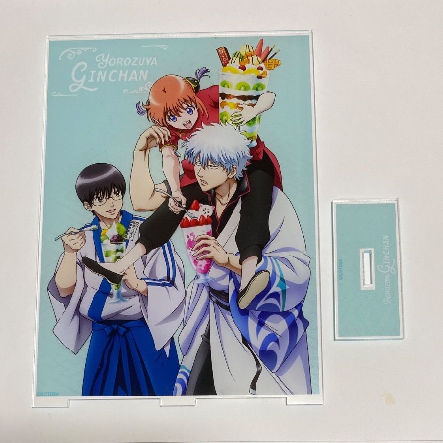銀魂 坂田銀時 神楽 志村新八 万事屋 コスパ アクリルスタンド - メルカリ
