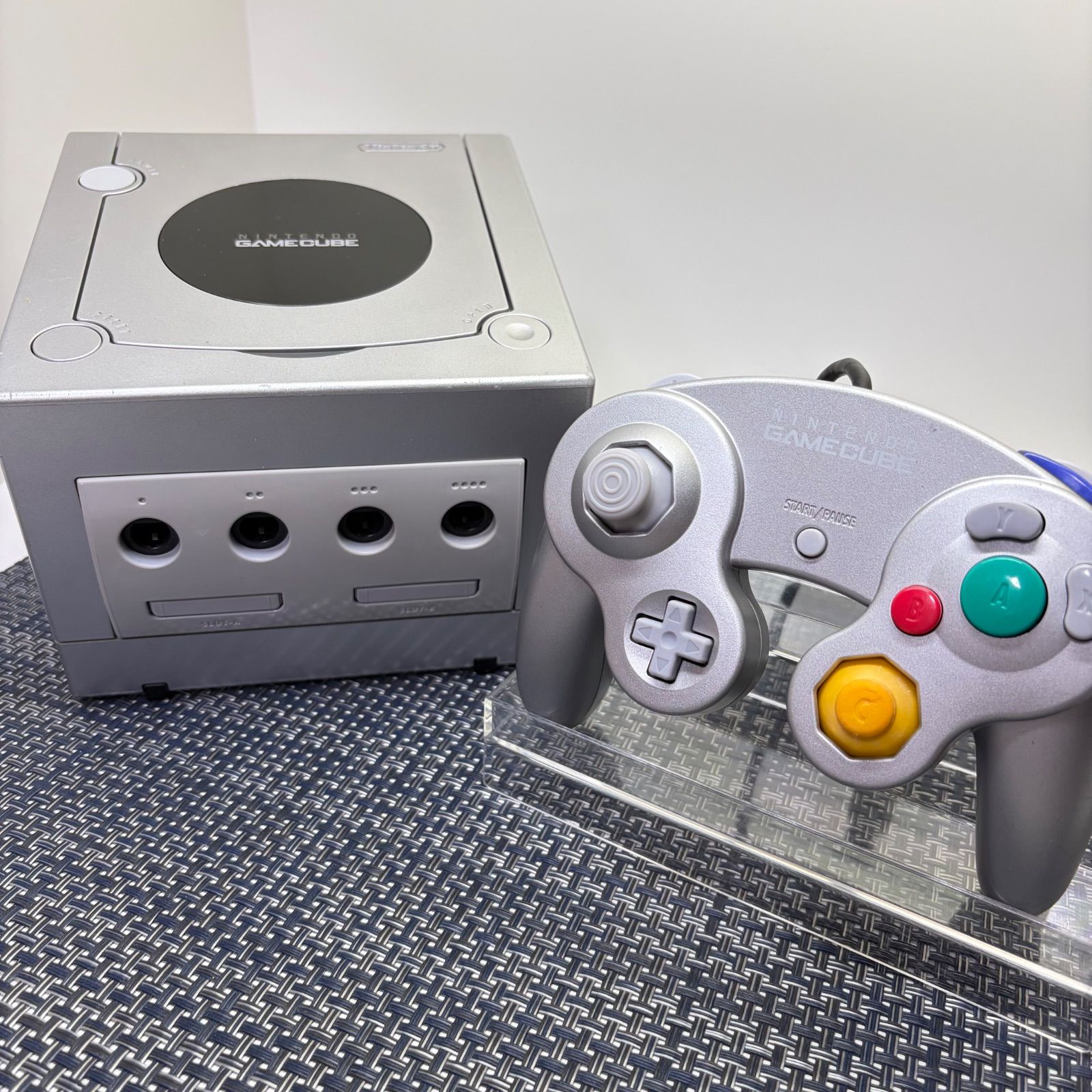 フルメンテナンスGC ゲームキューブ 本体 シルバー 銀色 c - メルカリ