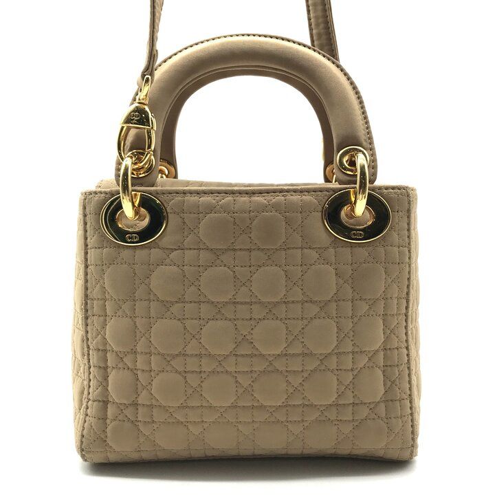 美品 Christian Dior レディ ディオール カナージュ ナイロン 美品 Christian Dior レディ ディオール カナージュ ナイロン
