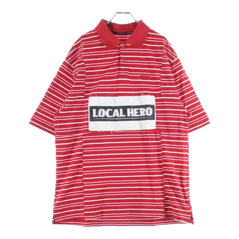 MARTINE ROSE (マーティンローズ) 25SS OVERSIZED PANELLED POLO LOCAL