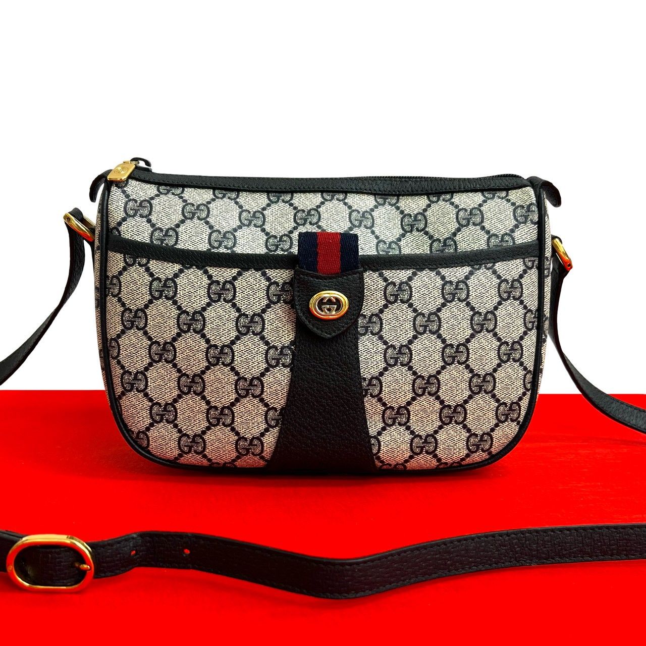 極 美品 GUCCI グッチ オールドグッチ ヴィンテージ シェリー 極 美品 GUCCI グッチ オールドグッチ ヴィンテージ シェリー