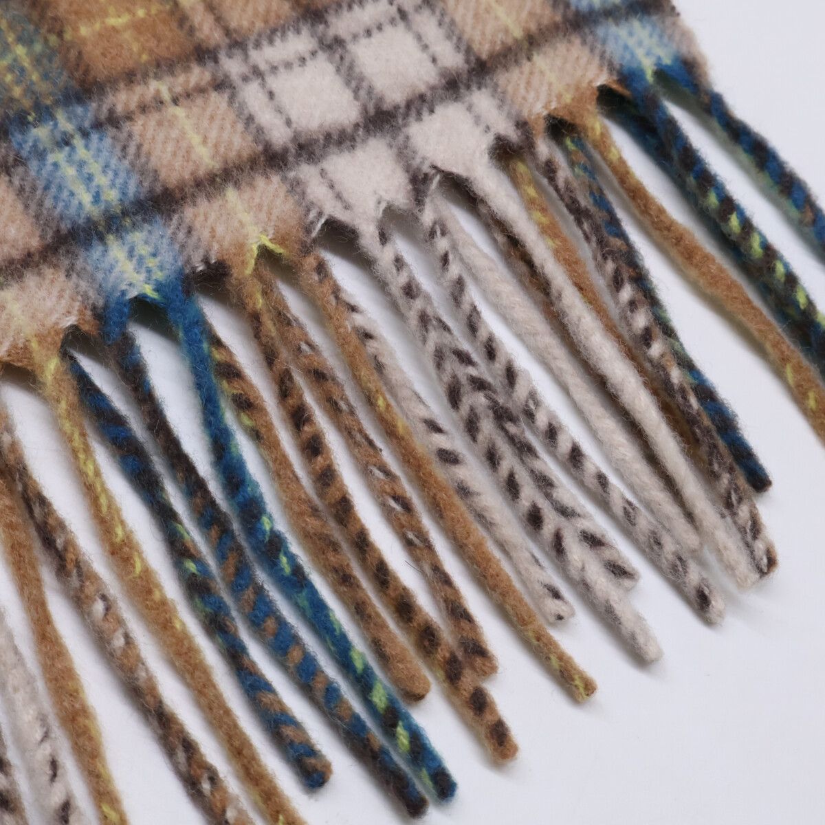 AURALEE オーラリー CASHMERE CHECK STOLE カシミヤ チェック - メルカリ