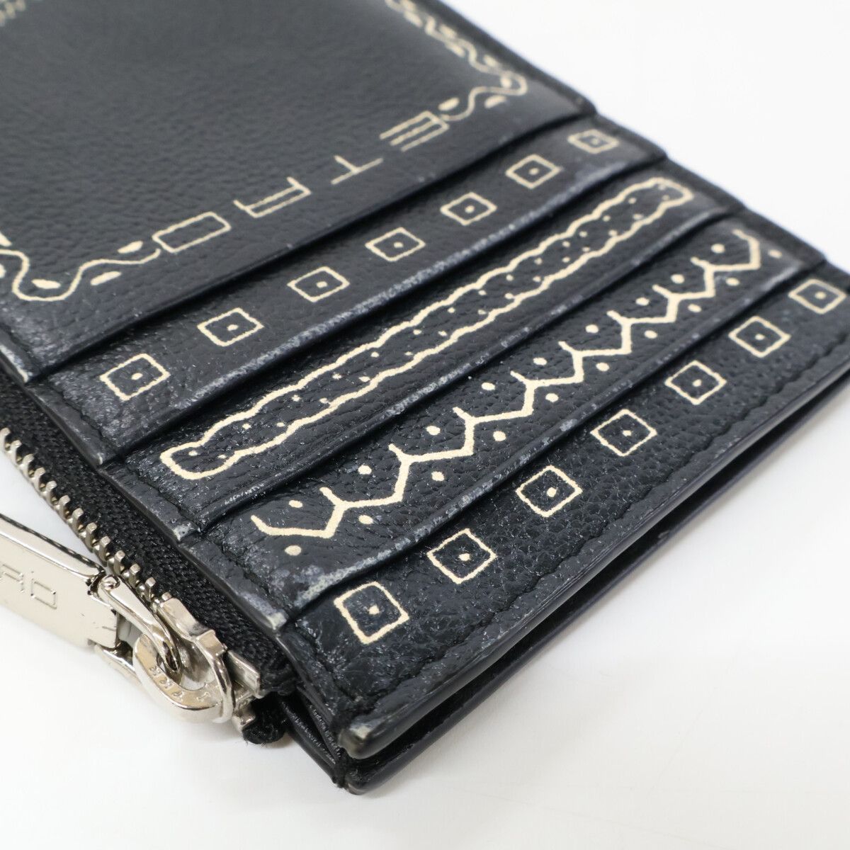 ETRO エトロ レザー ペイズリー フラグメントケース ETRO（エトロ） カードケース フラグメントケース ペイズリー 0I451