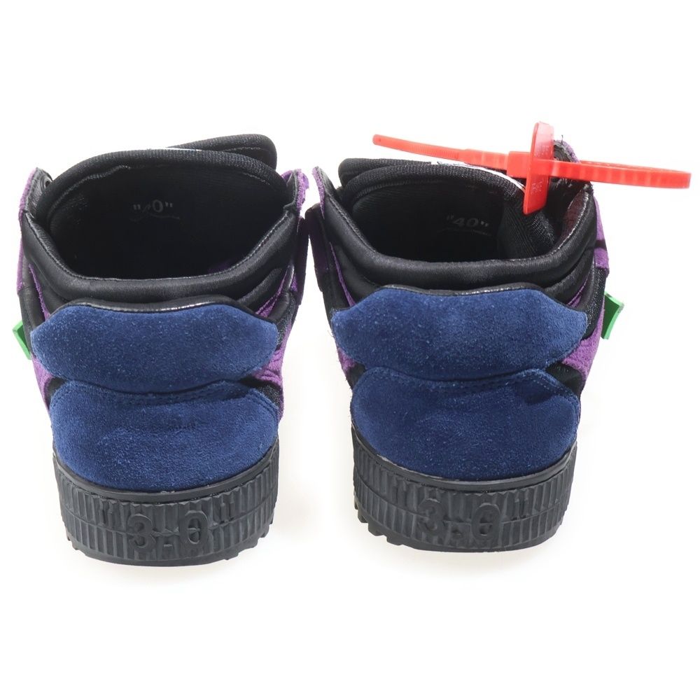 OFF-WHITE オフホワイト Floating Aroow Court Low コート ローカットスニーカー パープル OFF-WHITE (オフホワイト) Floating Aroow Court Low コート