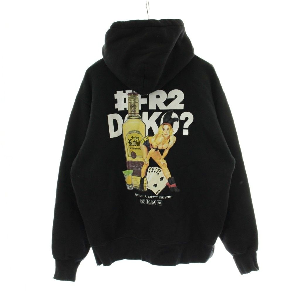 エフアールツー #FR2 DOKO Tequila Bunny Girl パーカー フーディー L