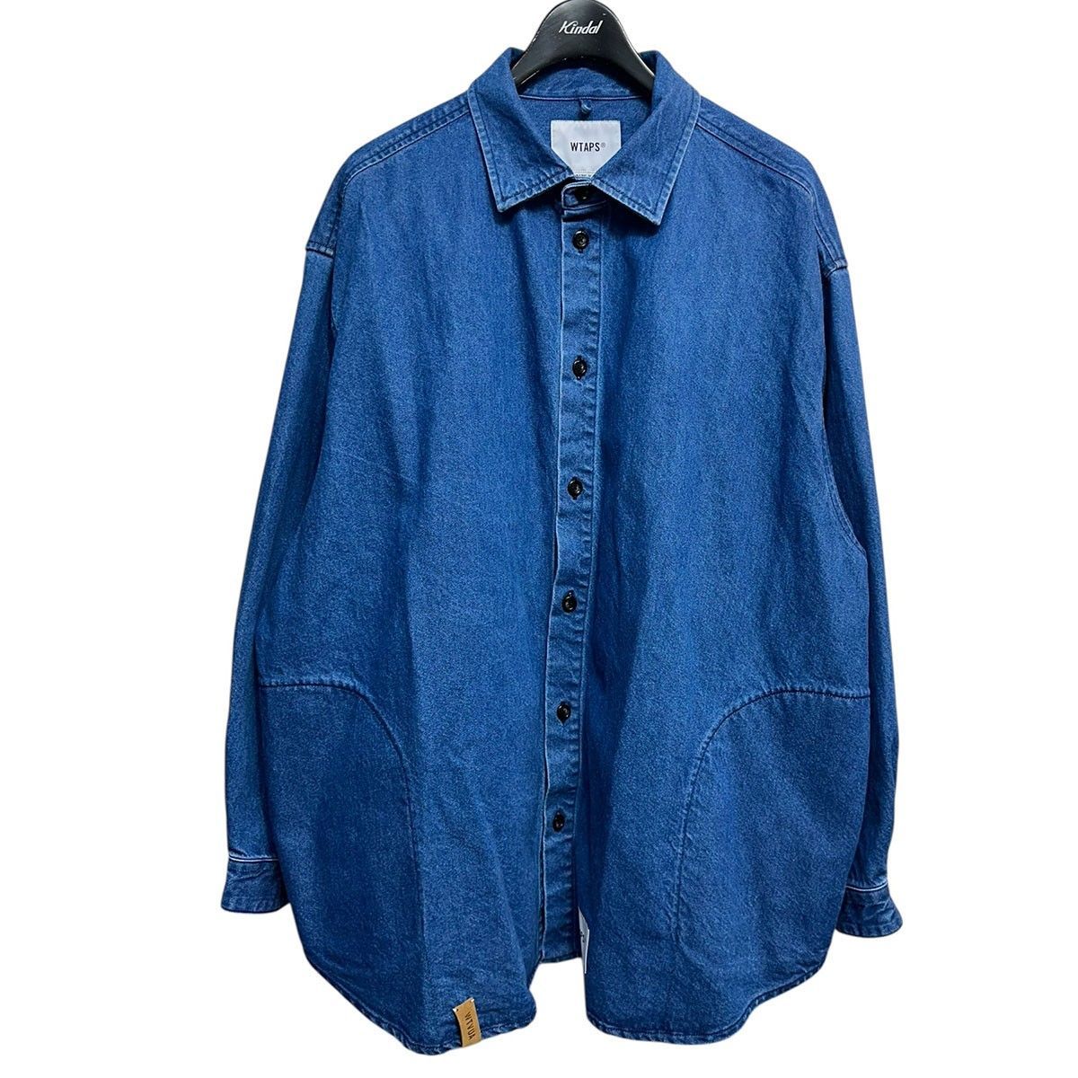 WTAPS WCPO 02 LS デニムシャツジャケット 241WVDT-SHM04