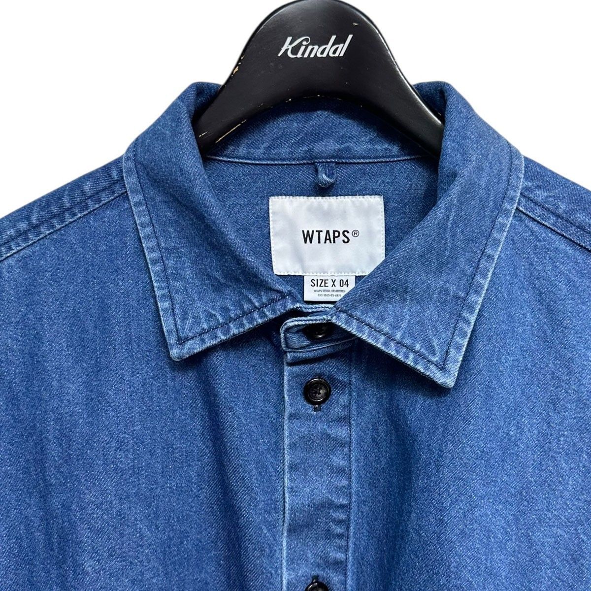 WTAPS WCPO 02 LS デニムシャツジャケット 241WVDT-SHM04 
