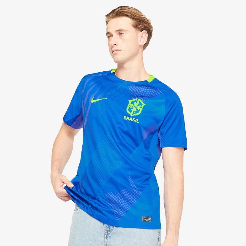 【送料無料・匿名配送】Nike ナイキ ブラジル代表 2025 公式 Dri-FIT スタジアム アウェイ シャツ 青 新品 正規品