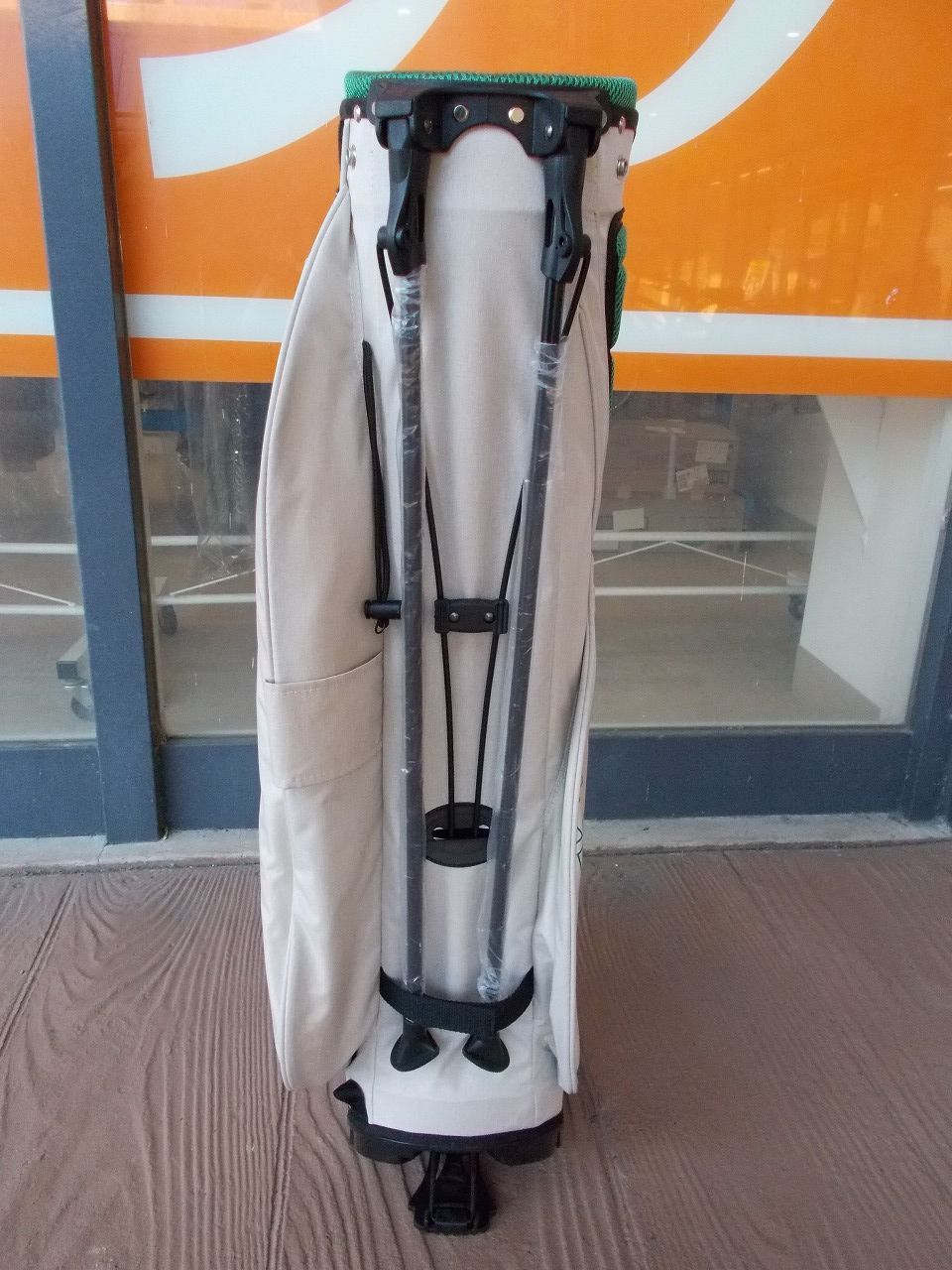  L.N.JAYA スタンドバッグ LNCB-6412 軽量 9型 2.4kg アイボリー キャディバッグ スイング練習用品 ゴルフバッグ キャディバッグ ゴルフ