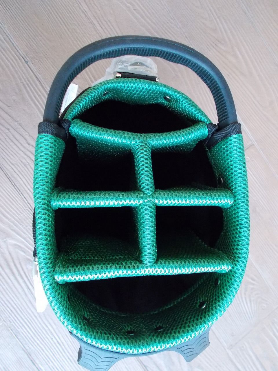 アイボリー キャディバッグ