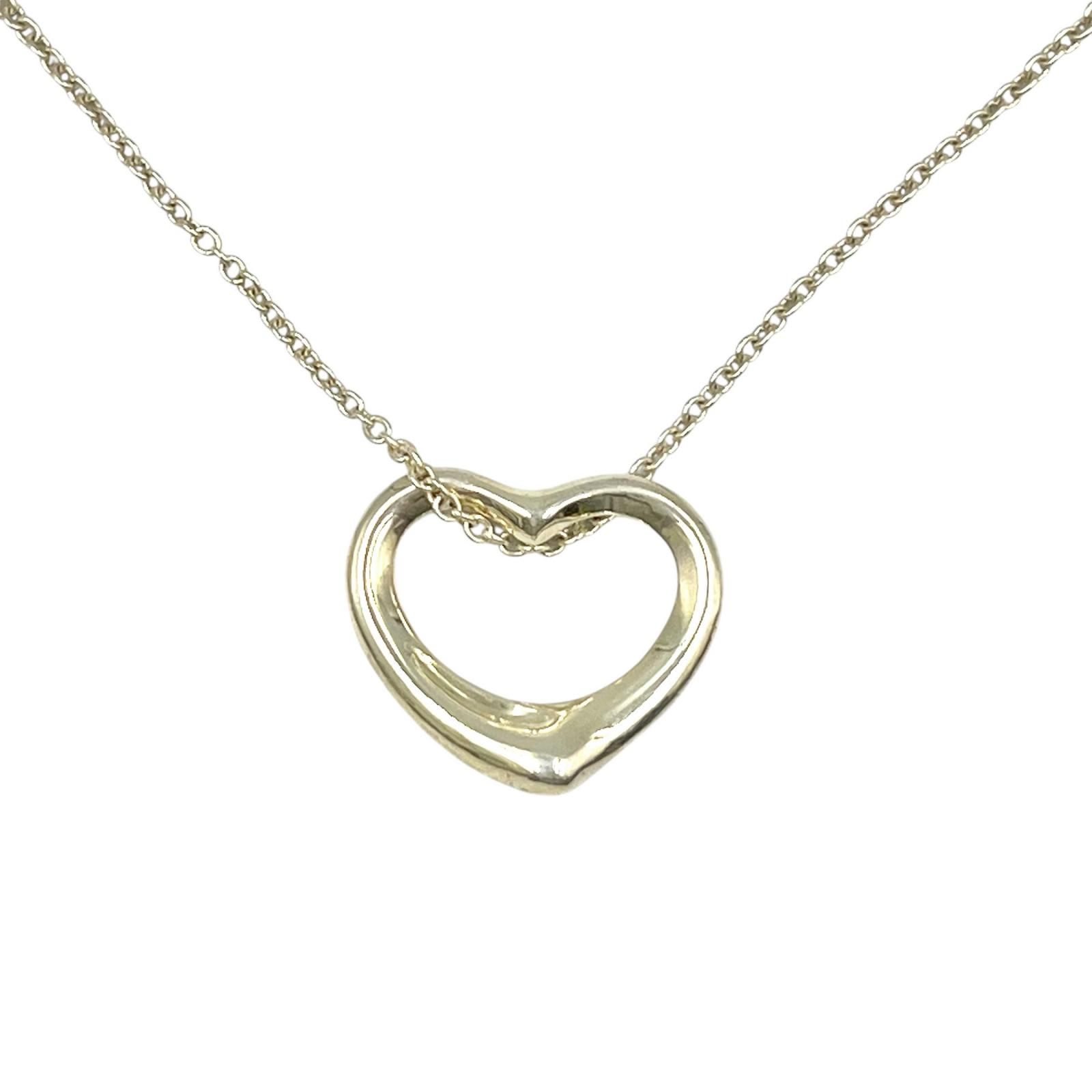 ティファニー TIFFANY&Co. ネックレス オープンハート シルバー925 