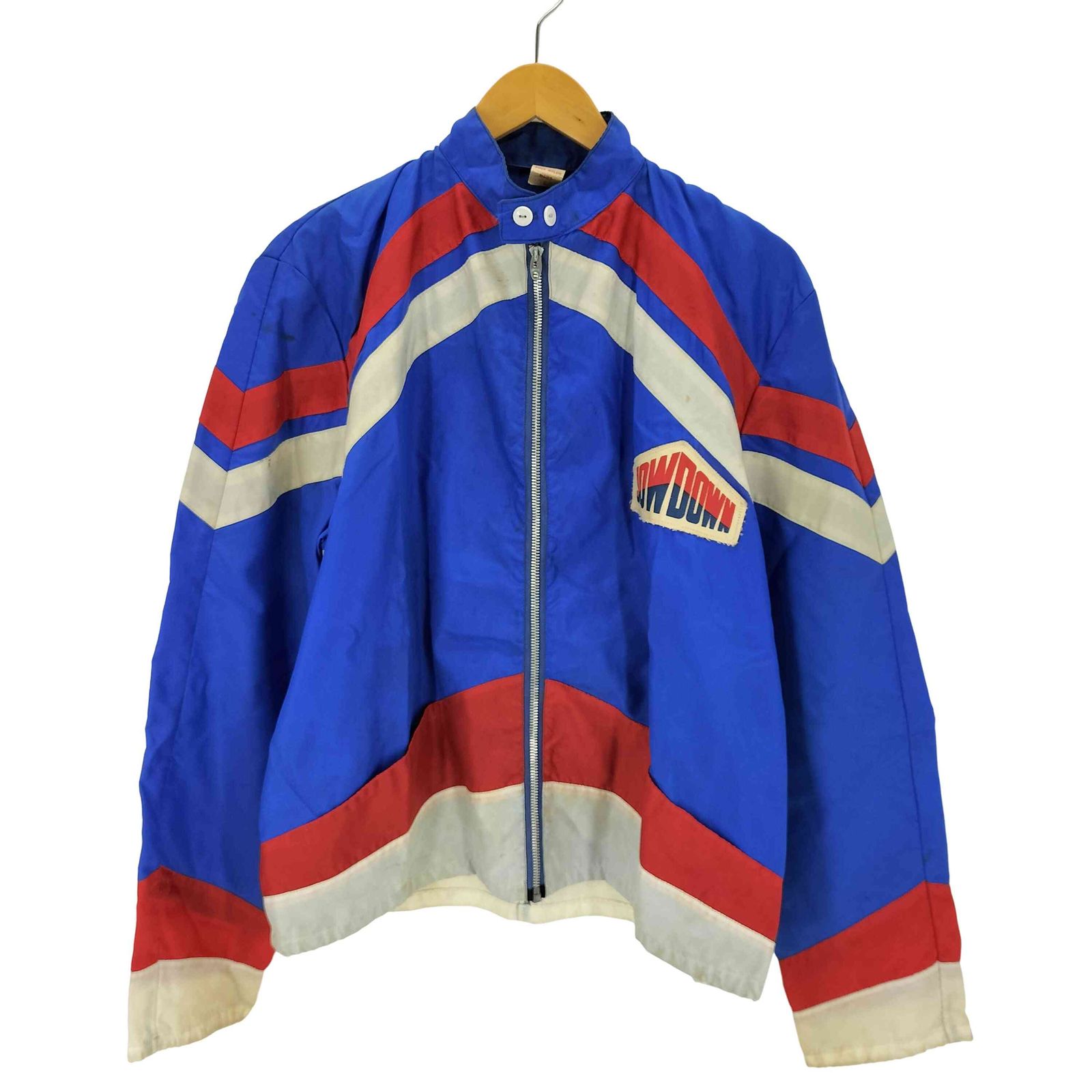 ユーズドフルギ USED古着 70-80s Lightningジップ ナイロンレーシング 