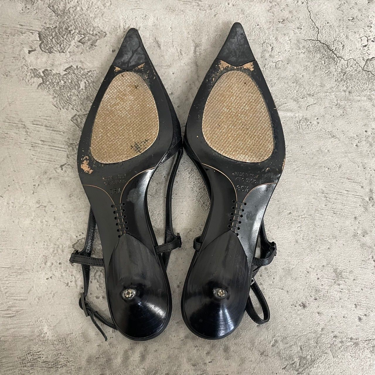 美品 訳あり FENDI フェンディ サンダル ヒール ミュール ズッカ柄