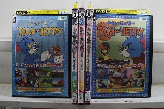 DVD Tom and Jerry: Heaven and Hell: Fun Bowling, Love, No More, 5 Book Set*No Case Shipment Rental Failed ZX612