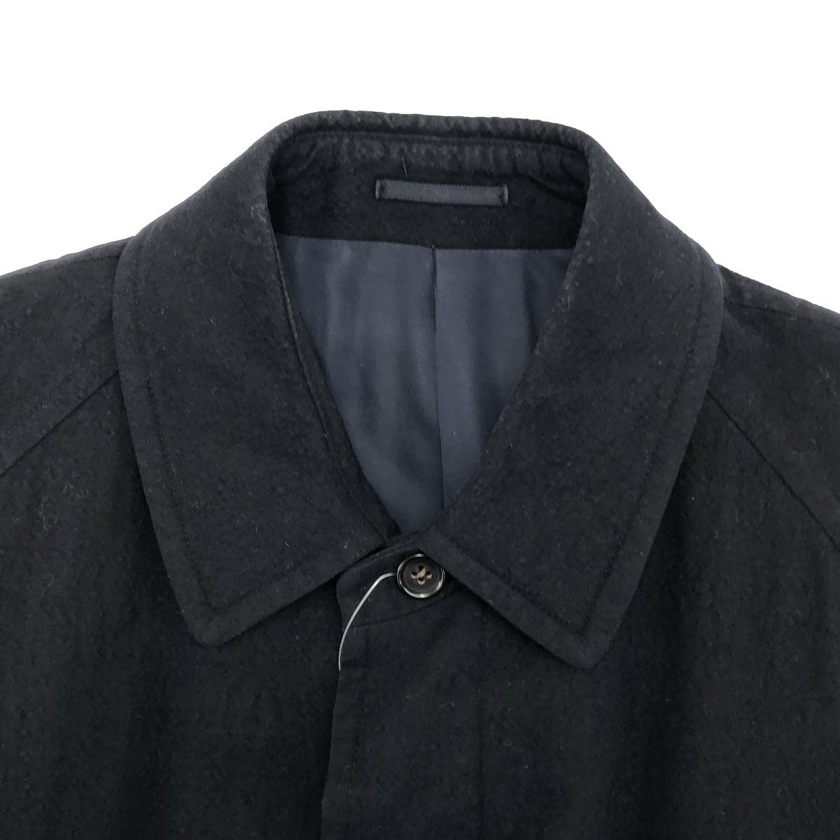 COMME des GARCONS HOMME コムデギャルソンオム 1998年 ウールステンカラーコート HC-04005M ダークネイビー M COMME des GARCONS HOMME コムデギャルソンオム 1998年 ウールステン
